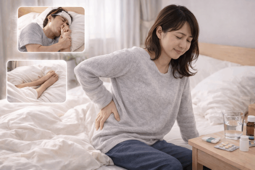 インフルエンザが落ち着いた後に起こる“二次的な腰痛”についての解説