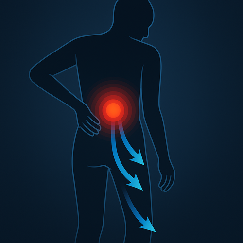 【夜痛い】腰痛を放置するとどうなるのか？イラストで表現